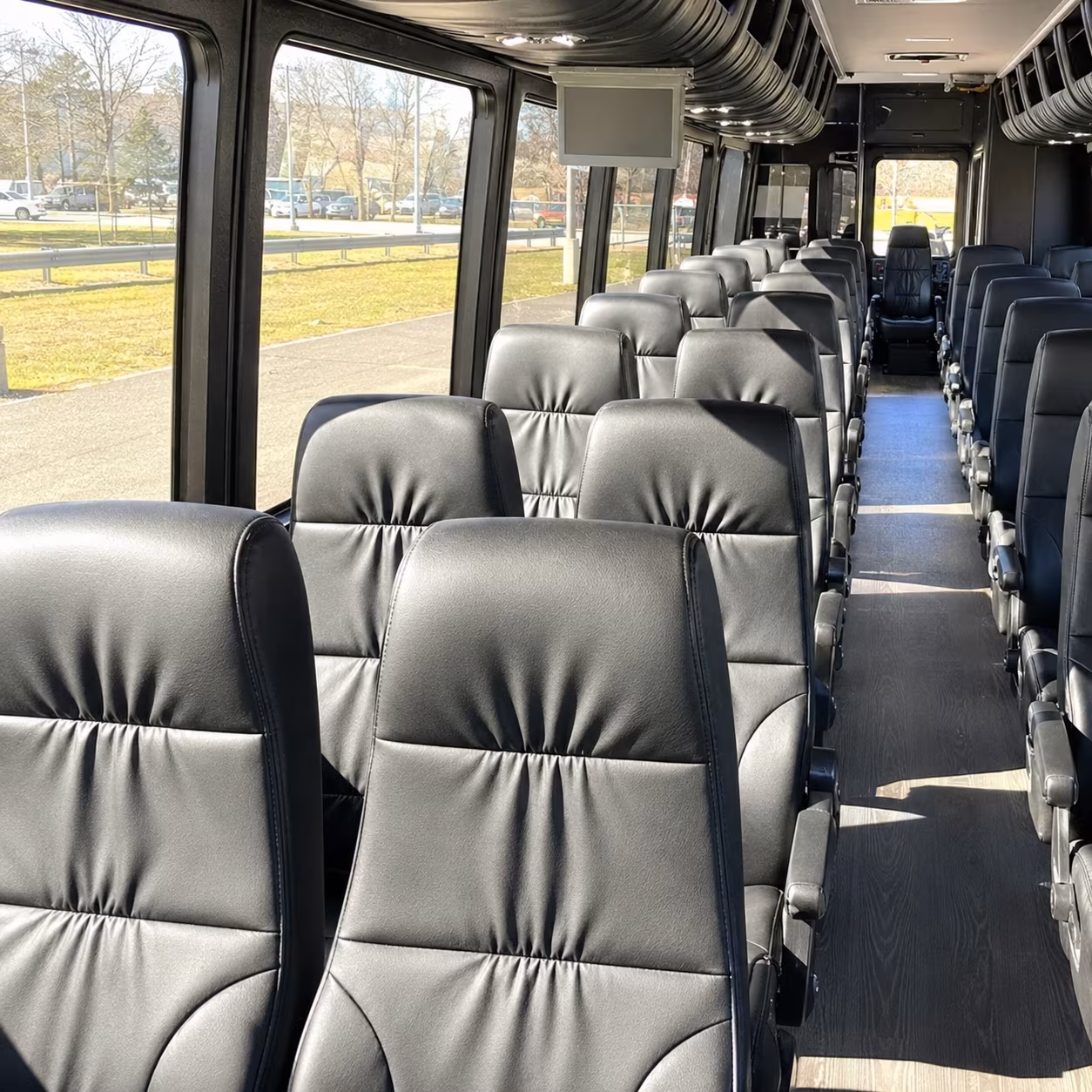 30 passenger minibus interior