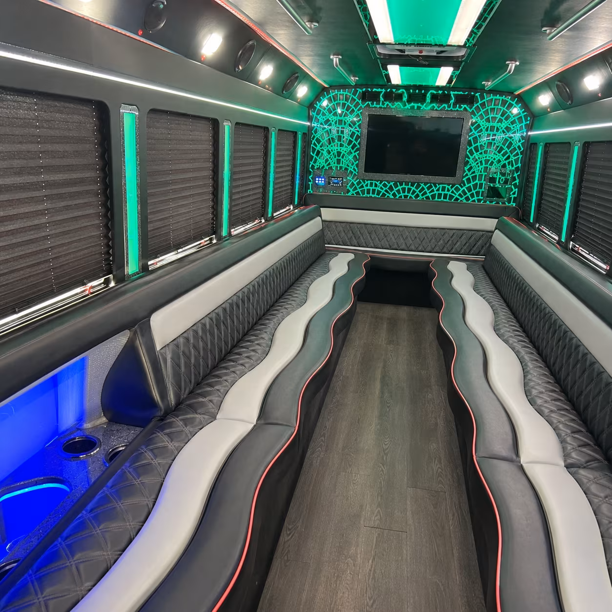 asheville concert party bus rental
