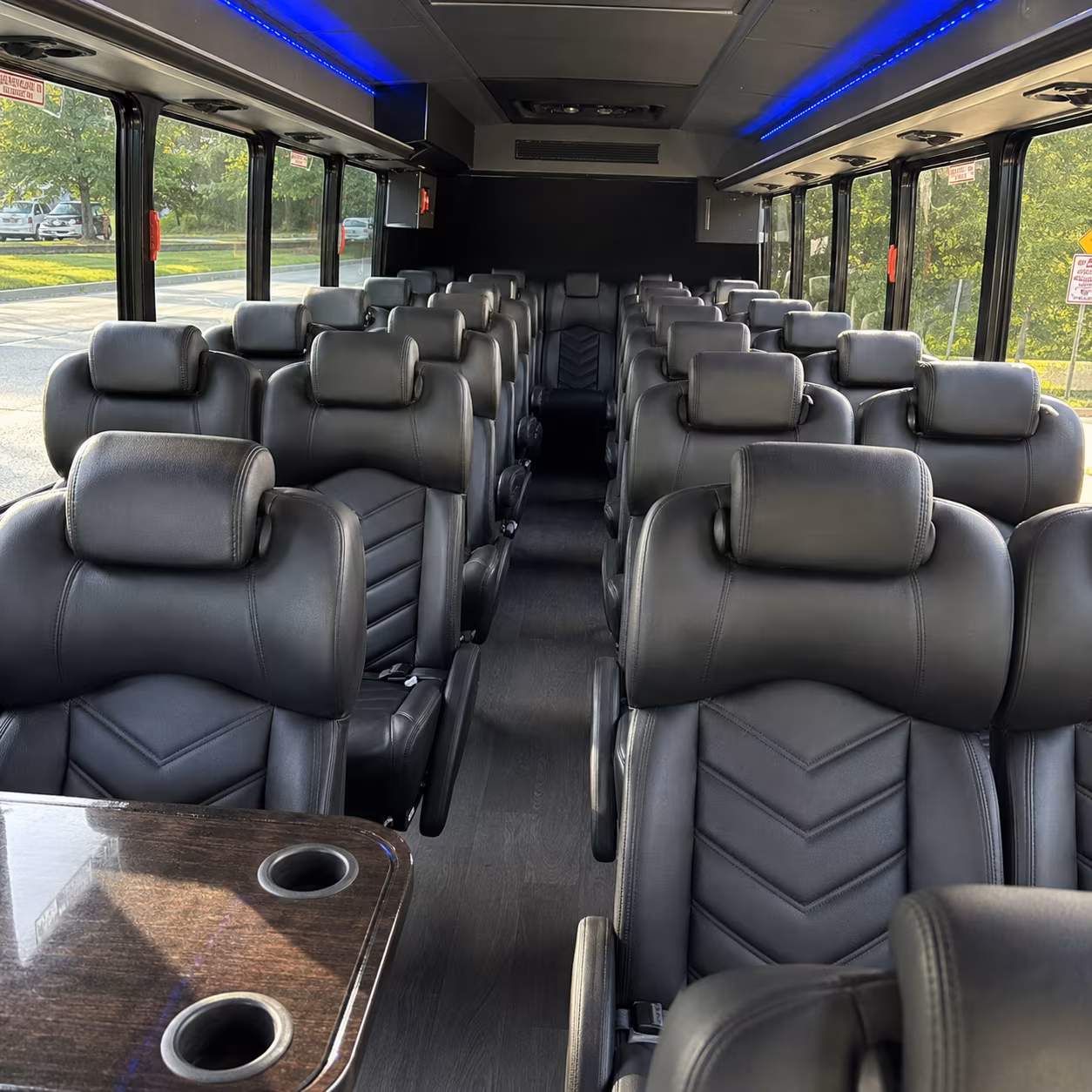asheville employee transportation onboard seating