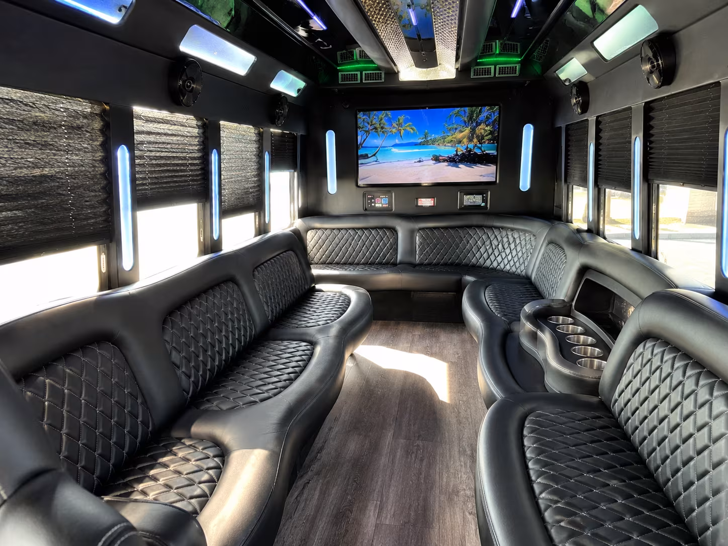asheville quinceanera sweet 16 party bus rental