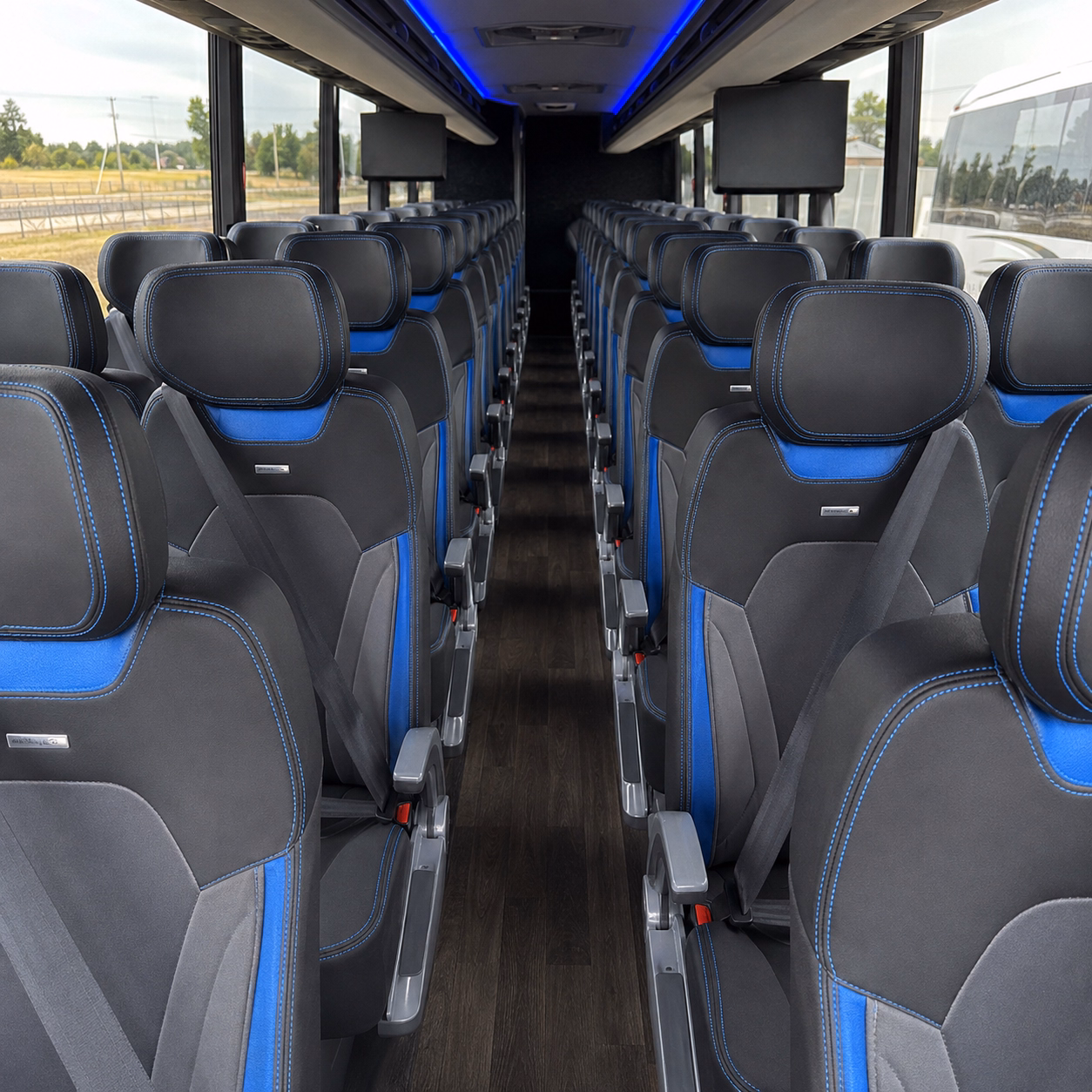 asheville wedding transportation onboard seating