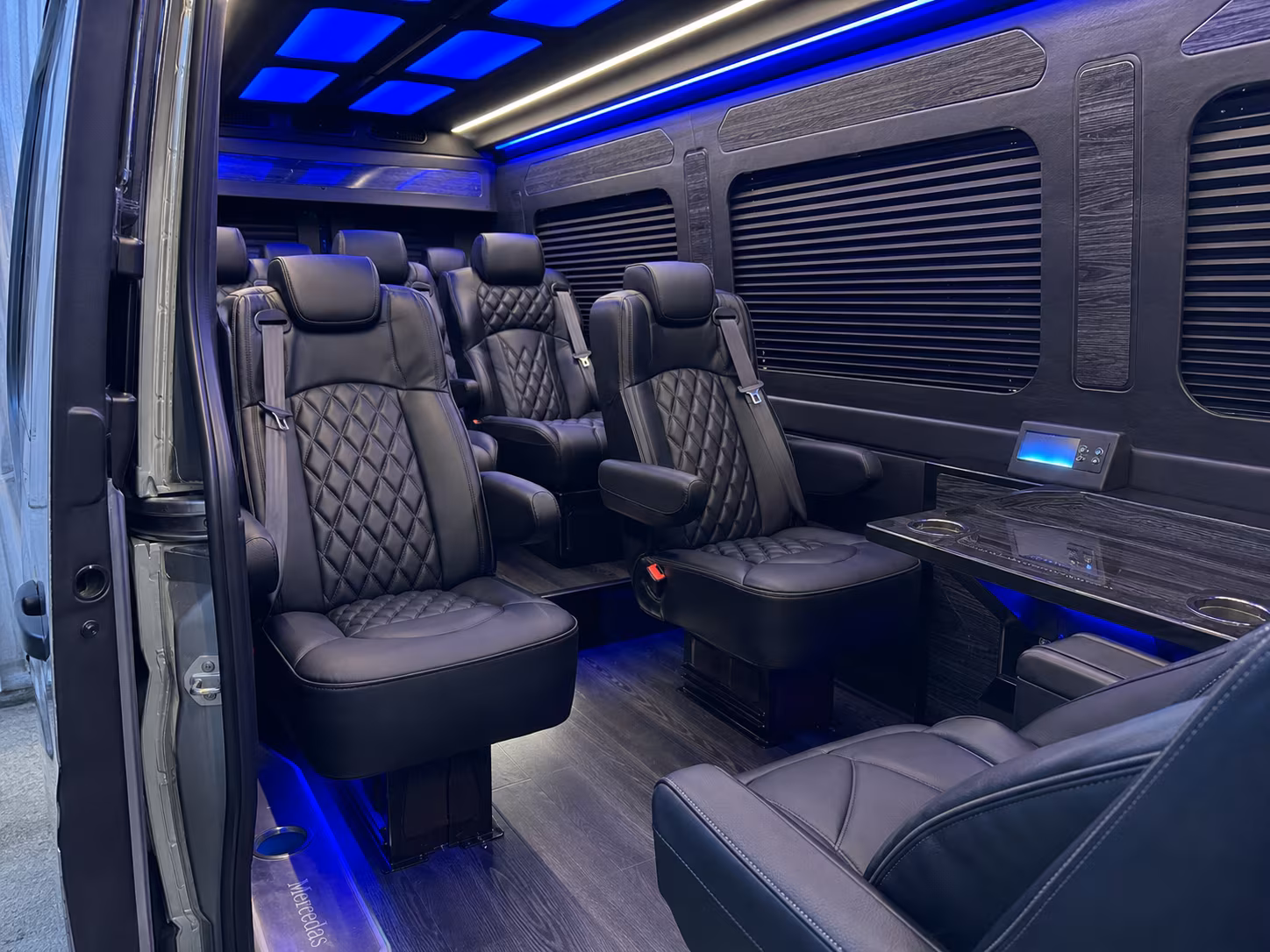 sprinter van transportation for groups and events across asheville